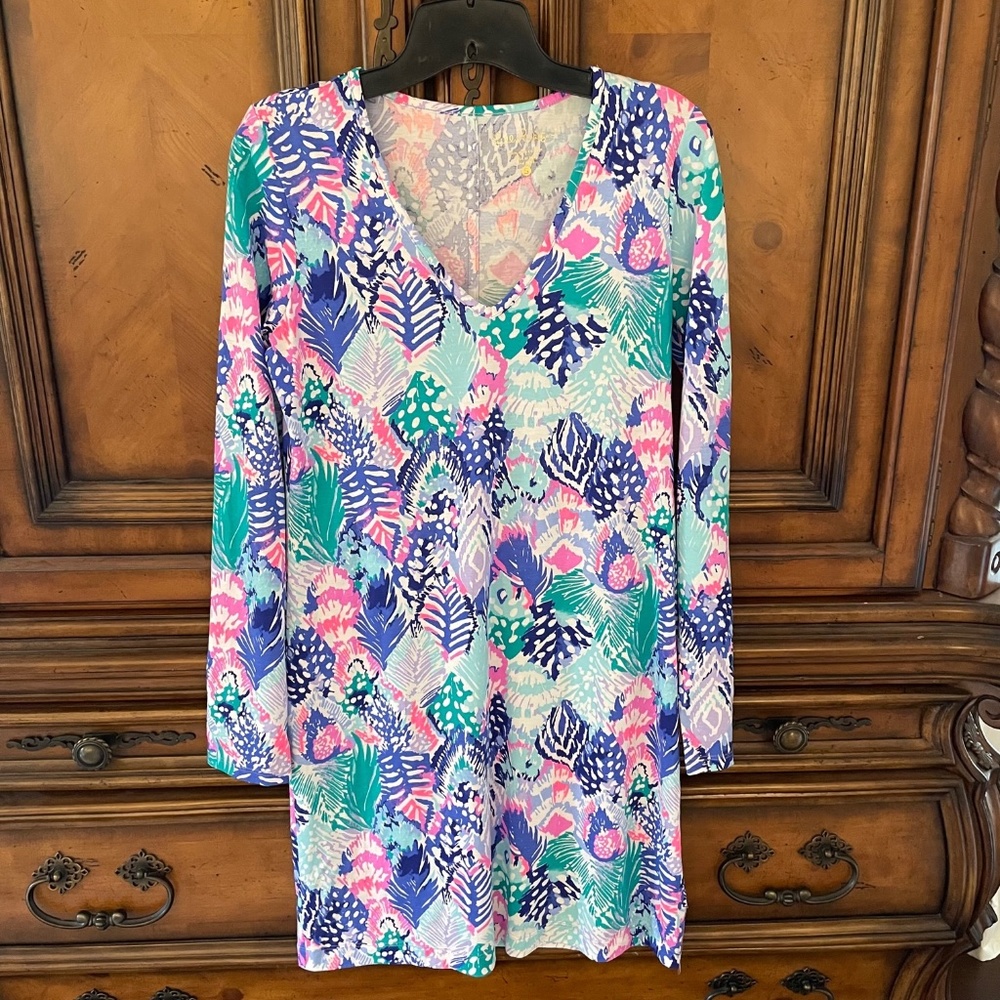 LILLY PULITZER - Etta Long Sleeve T-Shirt Dress